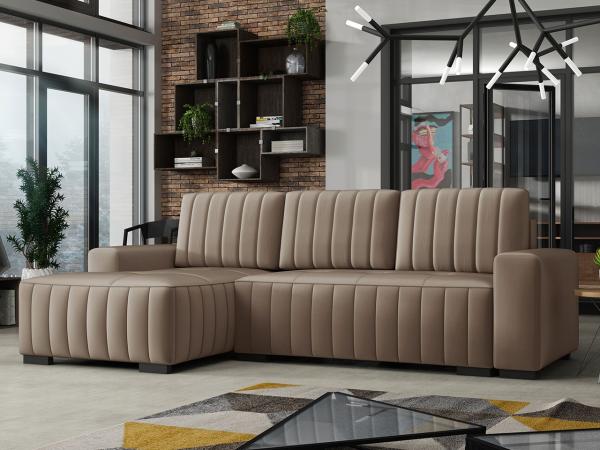 Ecksofa Hokok, Seite: Links, Farbe: Manila 21