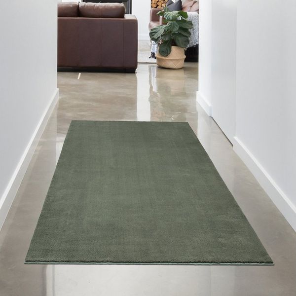 Carpetia Teppich Uni, rechteckig, Höhe: 16 mm, super soft & flauschig mit extra dichter Florstruktur