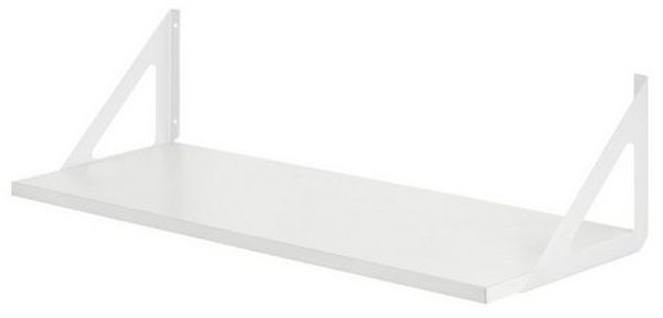 Dolle Wandregal Triangolo 60 x 25 cm weiß/weiß