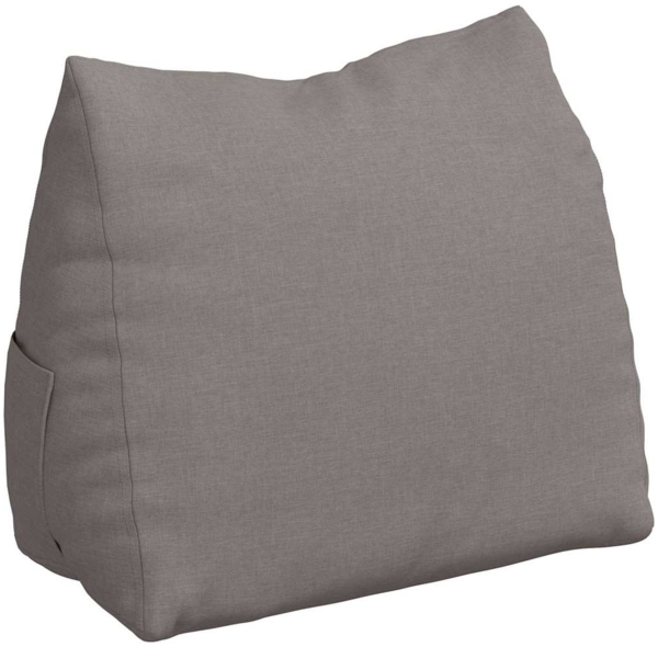 vidaXL Rückenkissen Taupe 60 x 20 x 50 cm Stoff 42015037