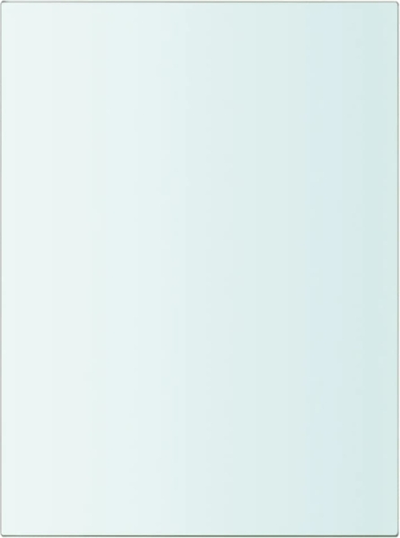 vidaXL Regalboden Glas Transparent 20x15 cm 243803