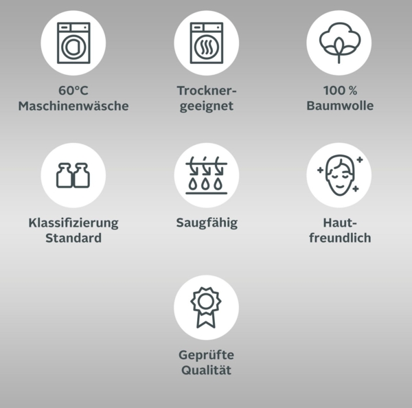 my home Duschtücher Juna, als Set und Serie erhältlich, 4 Duschtücher, 70x140cm, Walkfrottee (4-St), Handtuch Set, 100% Baumwolle, mit Bordüre, Uni-Farben, weich Bild 2