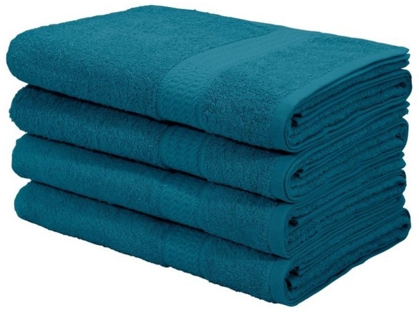 my home Duschtücher Juna, als Set und Serie erhältlich, 4 Duschtücher, 70x140cm, Walkfrottee (4-St), Handtuch Set, 100% Baumwolle, mit Bordüre, Uni-Farben, weich Bild 4