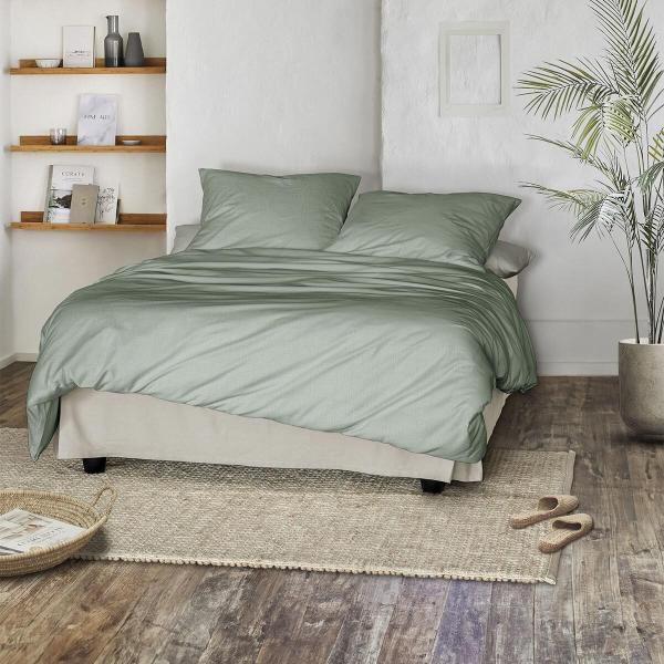 Irisette Tencel™ Lyocell Bettwäsche Lotus 8521|135x200 cm + 80x80 cm| salbeiIrisette Tencel™ Lyocell Bettwäsche Lotus 8521