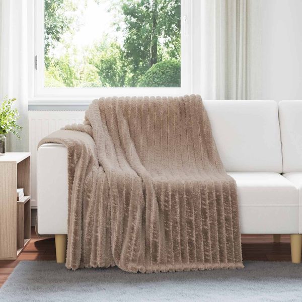vidaXL Wohndecken 6 pcs Kamel 200 x 150 cm Fleece 42016870