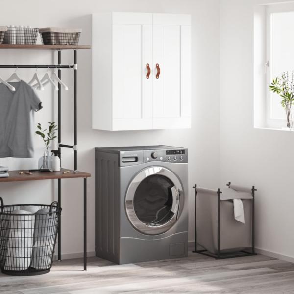 vidaXL Wandschrank Weiß 69,5x34x90 cm Holzwerkstoff 830356