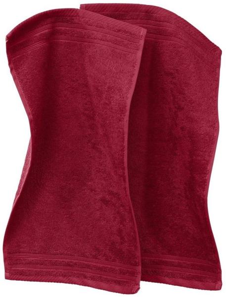 Erwin Müller Gästehandtuch Gästetuch "Heidelberg" 2er-Pack, Frottier (2-St), Walk-Frottier Uni