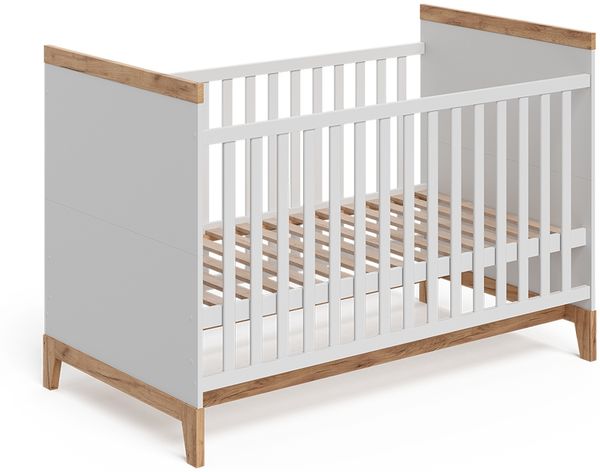 Babybett Malia Weiß 70x140 cm Vitalispa