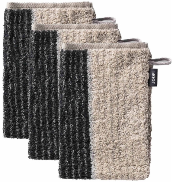 JOOP! Waschlappen Unisex Waschlappen 3er Pack Baumwolle Doubleface, Frottier (Packung, 3-St)