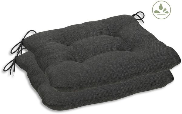 GO-DE Sitzkissen Carina, 2er Set, 38x5x38 cm, wasserabweisend