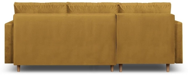 Beautysofa Ecksofa mit Schlaffunktion Sigurd L, Klassisches Design, Skandinavischer Stil, mit Bettkasten Bild 2
