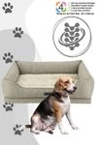 Nobby Orthopädisches Bett CALBU Beige 71 x 56 cm