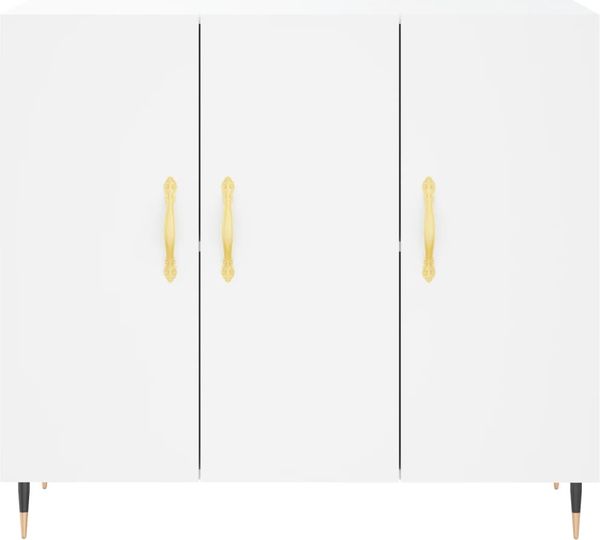 vidaXL Sideboard Weiß 90x34x80 cm Holzwerkstoff 828084 Bild 6