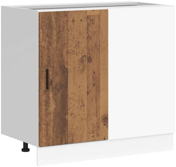 vidaXL Küchenunterschrank Lyon Altholz-Optik Holzwerkstoff 854296 Bild 1