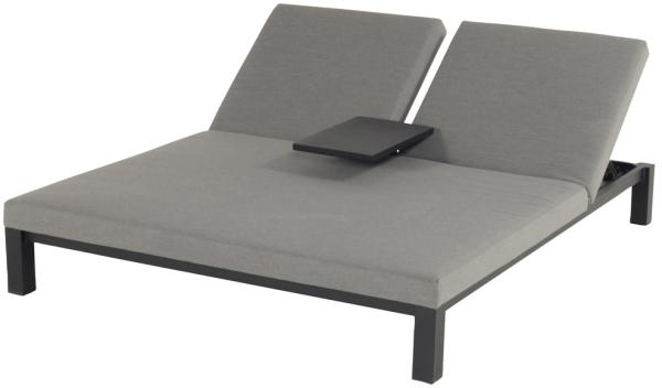 Daybed Eva Double (black / mid grey)