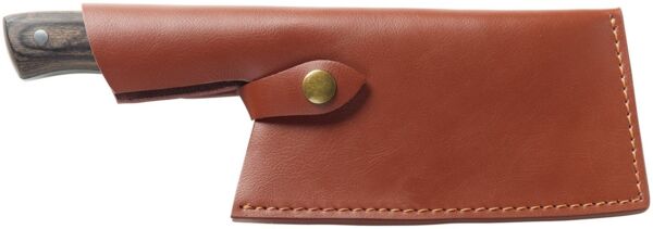 Kochmesser Outdoor Küchenmesser mit Lederscheide CLEAVER 17cm ZASSENHAUS 070972