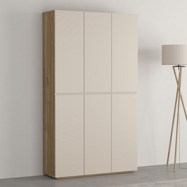 OTTO home Schuhschrank Criss moderner Griffloser Stauschrank, Allzweckschrank, Schuhkommode Mehrzweckschrank,Breite 105 cm, inclusive 12 verstellbare Einlegeböden