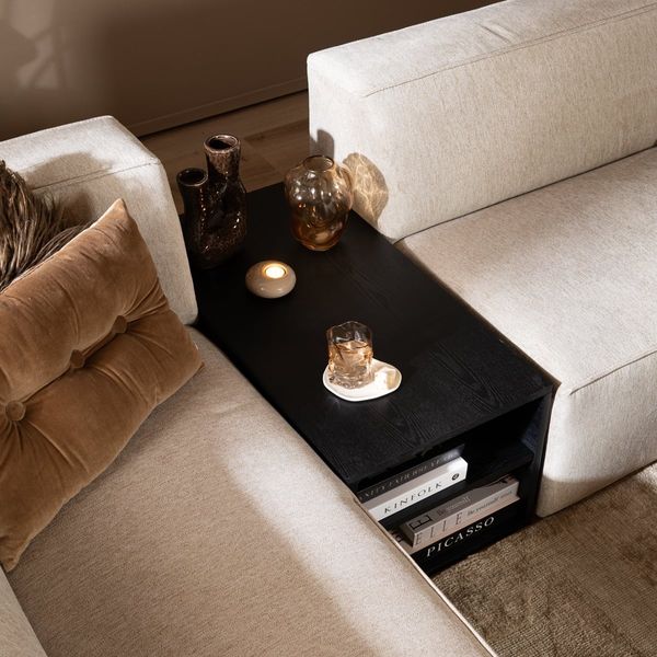 Bronx71 Zwischenelement Jaxx schwarze Eiche 88×46 cm