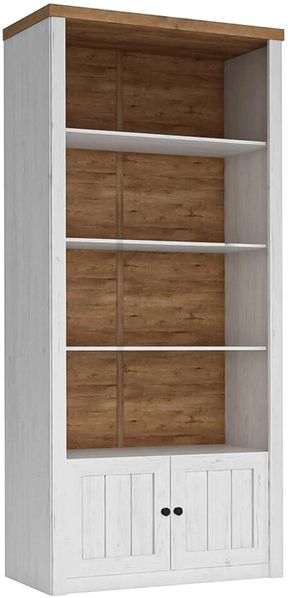 AX LIVING Regal Weiß Palmano R1 – 90 cm breit, stilvolles Design