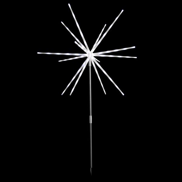 LED Gartenstecker Polarstern kaltweiß DIA 50xH95cm Batterie