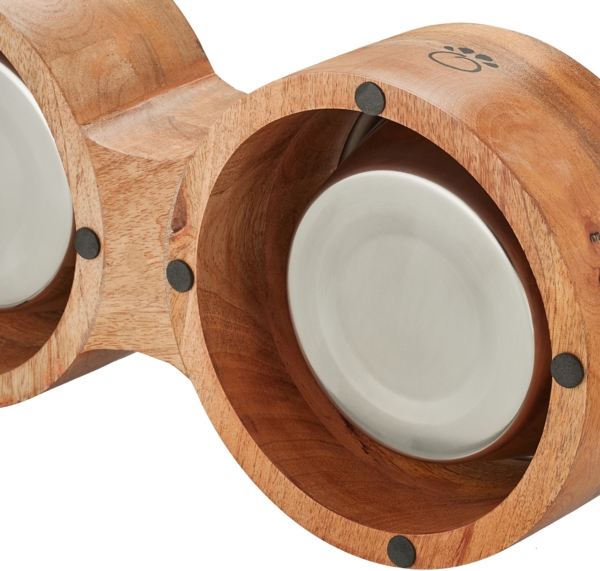 Hundenapfbar mit 2 Napfschalen Bild 7