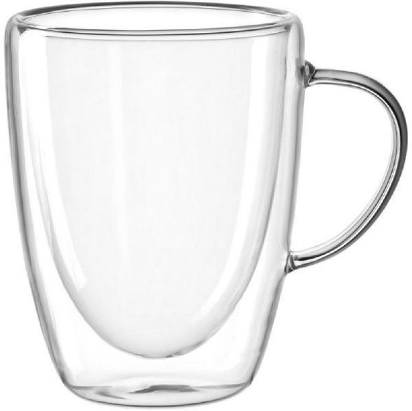 LEONARDO Becher Duo, 300 ml, Borosilikatglas