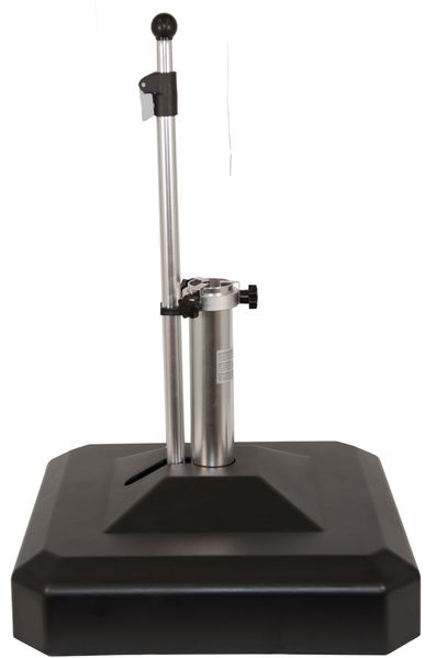Liro Schirmständer Mini Plus 45 S mit flexibler Klemmung anthrazit 55 x 55 cm 45S-50-04