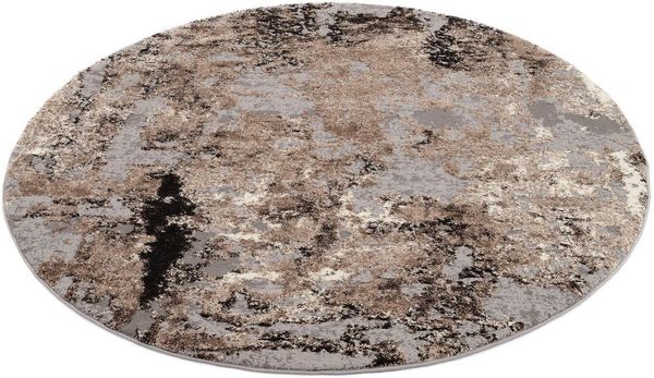 OCI DIE TEPPICHMARKE Teppich JUWEL LIRAY, rund, Höhe: 20 mm, Wohnzimmer