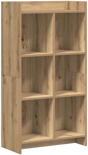 vidaXL Bücherregal Kunsthandwerk Eiche 59 x 30 x 111 cm Holzwerkstoff 8011290