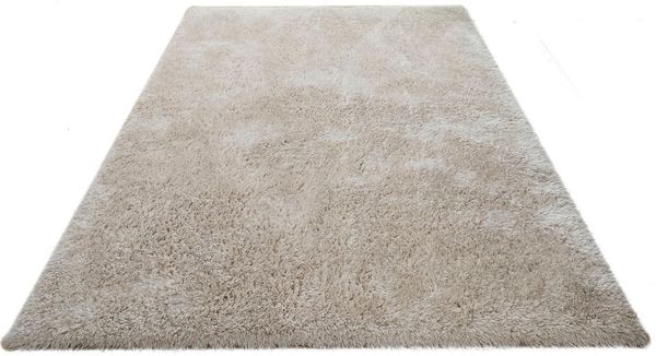 OTTO home Hochflor-Teppich Micro Shaggy, aus weicher Mikrofaser, rechteckig, Höhe: 53 mm, weich, flauschig, Uni-Farben, Wohnzimmer, Schlafzimmer, Kinderzimmer