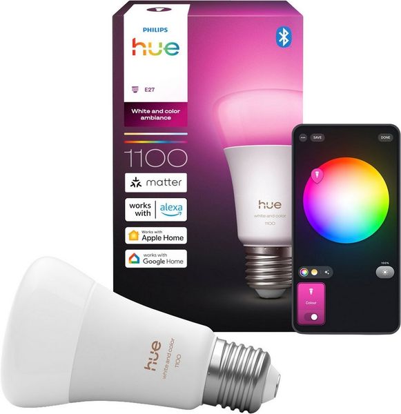 Philips Hue White & Cool Ambiente E27 1er Pack 75W