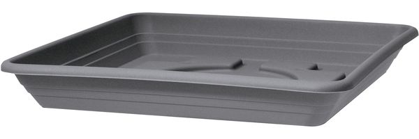 Scheurich Untersetzer Serie 327 Lara metallic grau 35 x 35 cm
