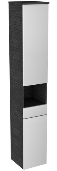 Lanzet Hochschrank mit Nische 30 cm, rechts