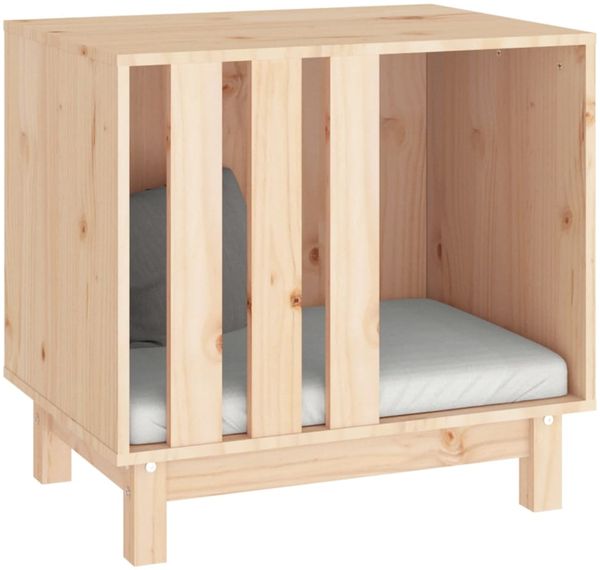 vidaXL Hundehütte 60x45x57 cm Massivholz Kiefer 822476 Bild 6