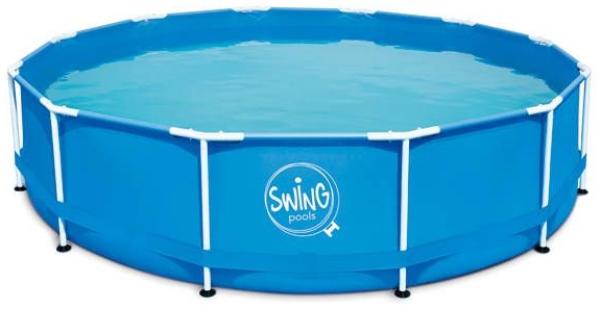 METAL FRAME SWING POOLS 4,57m x 1,22m