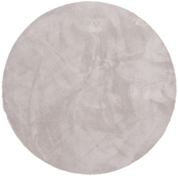 Snapstyle Hochflor-Teppich Super Soft Hochflorteppich Livorno Rund, Rund, Höhe: 17 mm