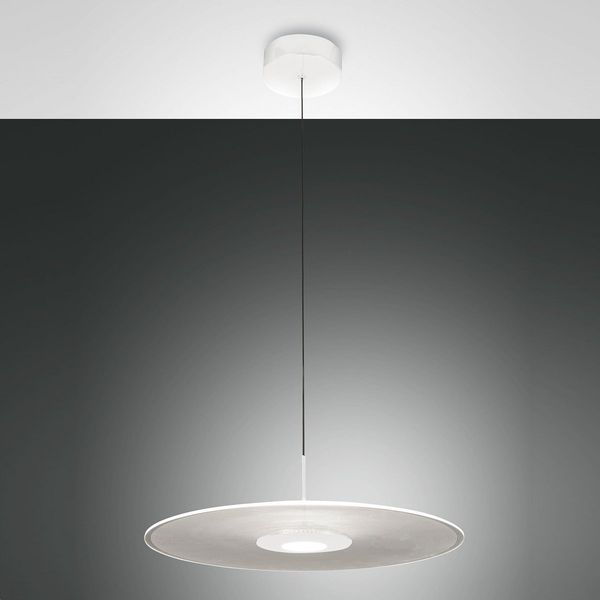 Fabas Luce 3590-45-102 LED Pendelleuchte Anemone weiss 3000K dimmbar