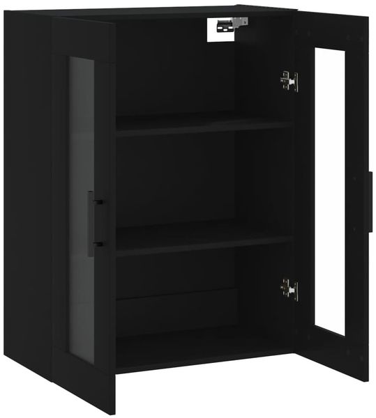 vidaXL Wandschrank Schwarz 69,5x34x90 cm 828501 Bild 6