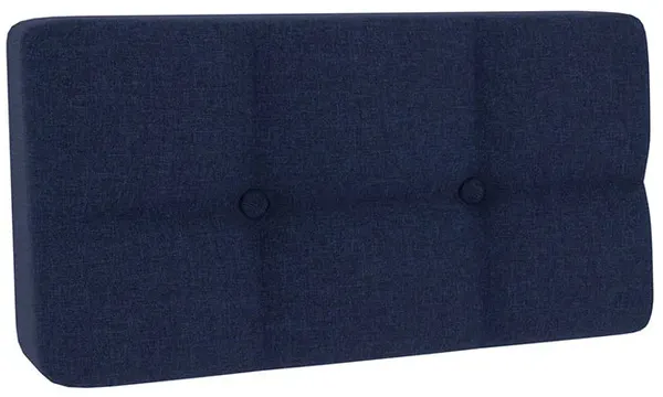 Gutekissen® Palettenkissen Gesteppte Kissen mit Knöpfen, Palettenauflagen Sitzkissen Rückenlehne Gesteppt PFG (Eckkissen 60x40, Dunkelblau)