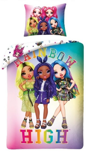Rainbow High Kinderbettwäsche Rainbow High Bettwäsche 160 x 200 cm Bild 2
