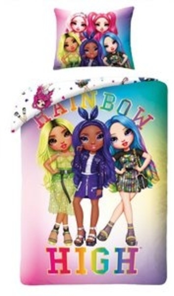 Rainbow High Kinderbettwäsche Rainbow High Bettwäsche 160 x 200 cm Bild 4