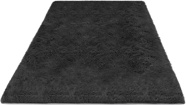 OTTO home Hochflor-Teppich Silky, besonders weich und kuschelig, sehr dichte Qualität, rechteckig, Höhe: 33 mm, rutschhemmend beschichtet, waschbar, uni, Wohnzimmer, Schlafzimmer