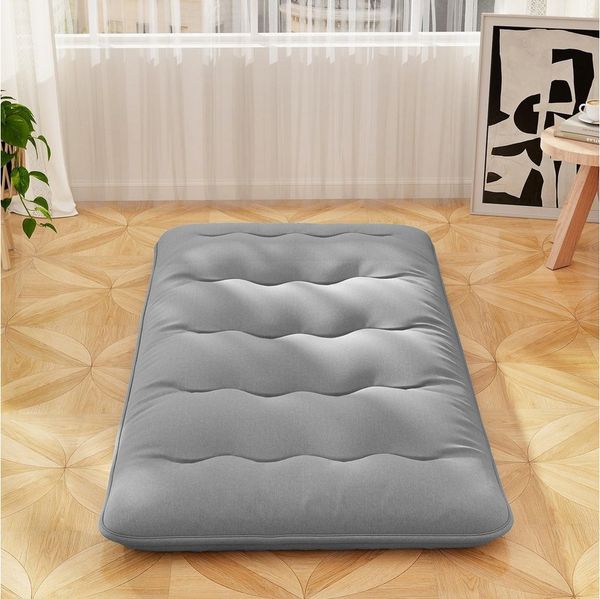 Futonmatratze, COSTWAY, 10 cm hoch, Futon Matratze, Tatami-Matte, Klappmatratze, 90x200cm