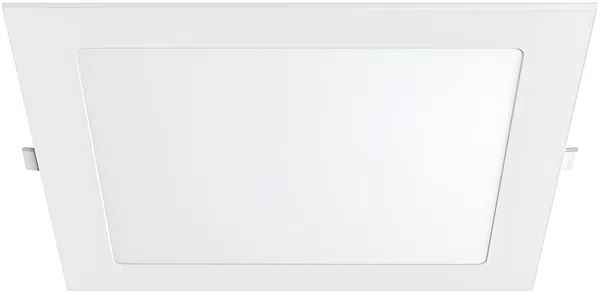 LED Panelleuchte 12W eckig 4000K | Flach, neutralweiß, energiesparend