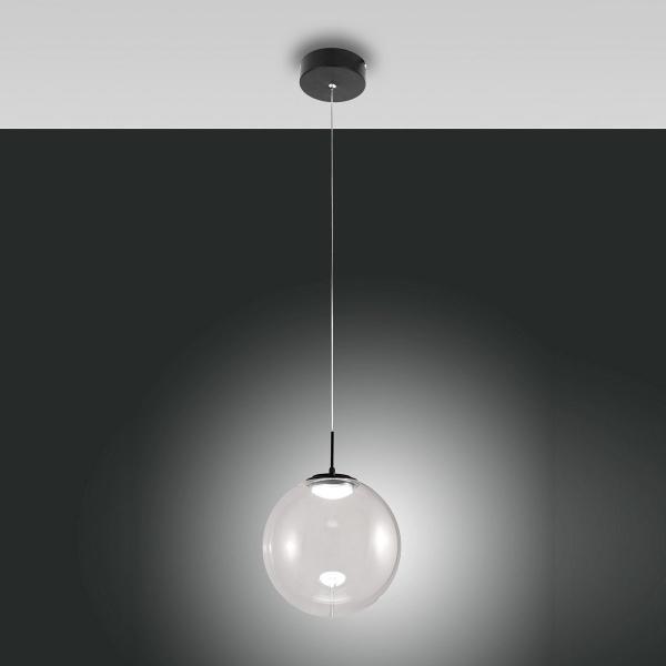 Fabas Luce 3770-45-372 LED Pendelleuchte Ariel 1-flammig 25cm transparent 3 Step Dim Bild 1