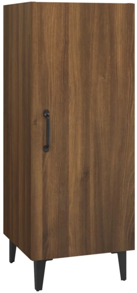 Sideboard Braun Eichen-Optik 34,5 x 34 x 90 cm Holzwerkstoff [817407]