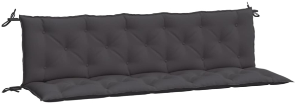 vidaXL Gartenbank-Auflagen 2 Stk. Anthrazit 180x50x7 cm Oxford-Gewebe 361716