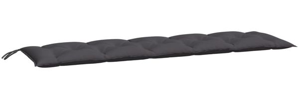 vidaXL Gartenbank-Auflagen 2 Stk. Anthrazit 180x50x7 cm Oxford-Gewebe 361716 Bild 3
