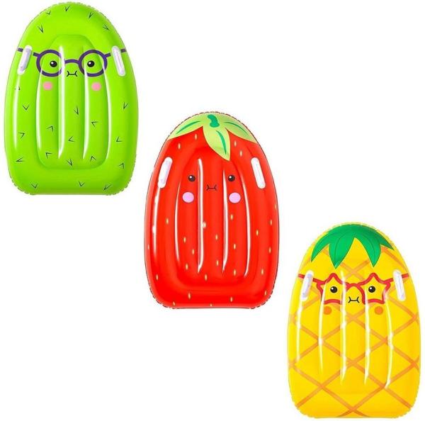 Bestway Luftmatratze Wellenreiter Freche Früchtchen, für Kinder, 84 x 56 cm, Fruchtform
