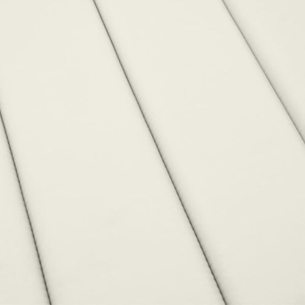 vidaXL Sonnenliegen-Auflage, Melange Creme, 4 x 200 x 70 cm Bild 7